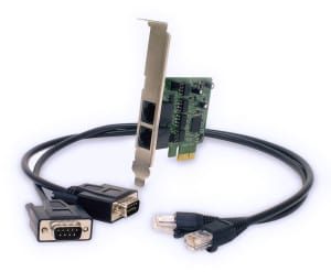 CorCom Dual 422/485 PCI Express Low Profile Serial | Corvalent Accessories
